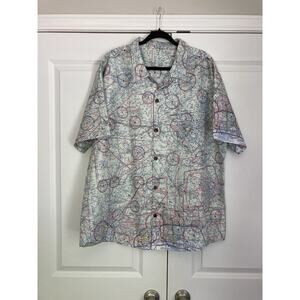 Pilot Quarters South Alabama Aviator VFR Button Pocket Shirt BHM - Gulf Coast 2X